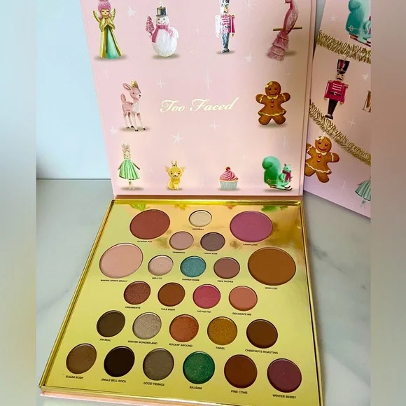 アイシャドウ Too faced merry merry make up Too Faced Merry Merry Makeup Face & Eye Palette Gift Set